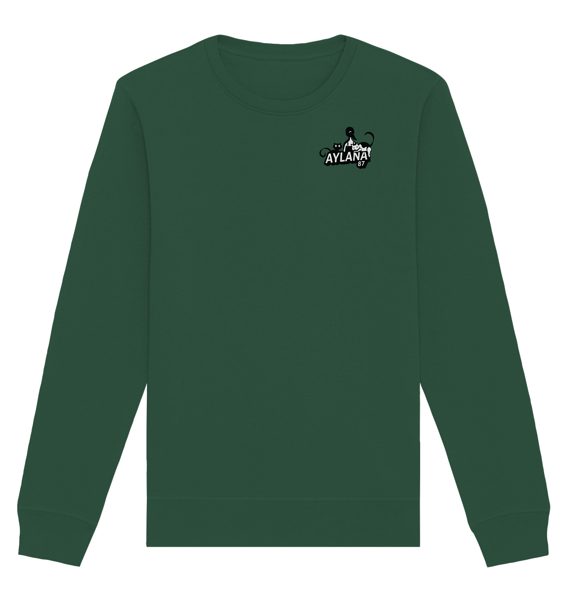 Aylana87 Logo - Organic Basic Unisex Sweatshirt