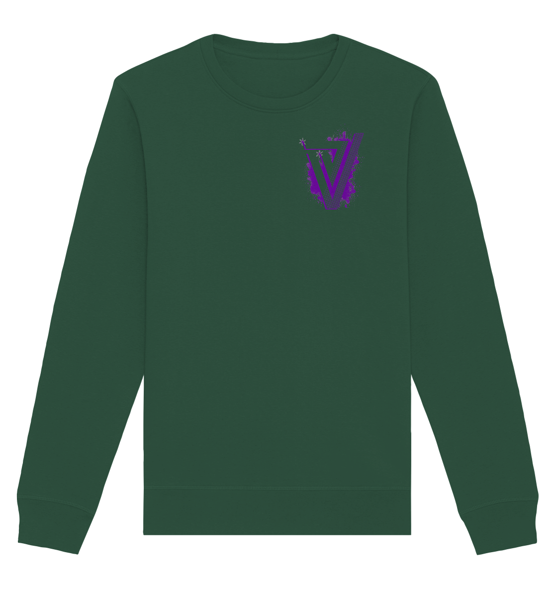 Verdipwnz Splash - Organic Basic Unisex Sweatshirt