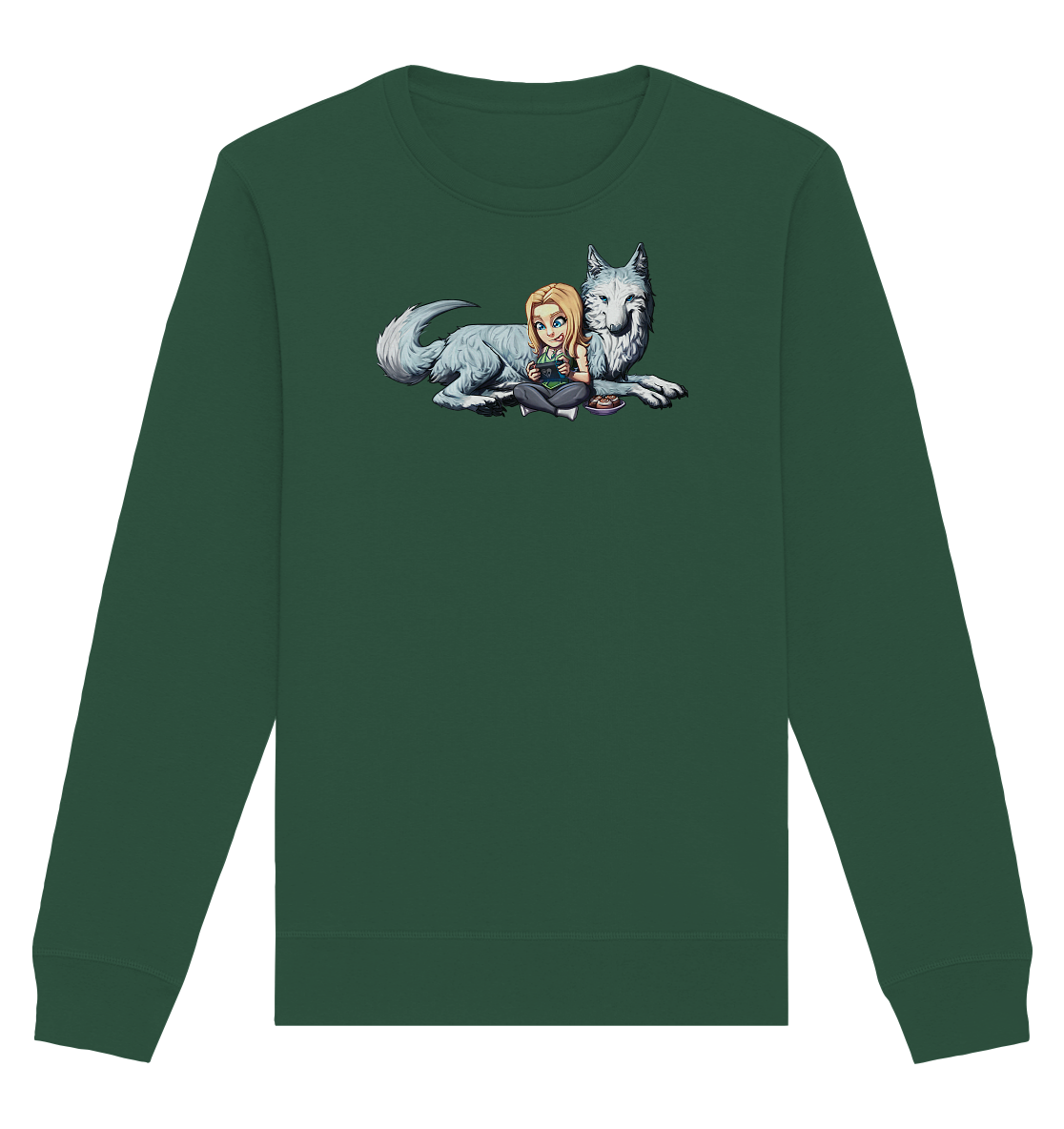 StaceyLucia Wolf - Organic Basic Unisex Sweatshirt
