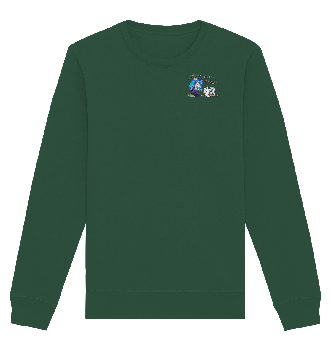 Vuipecula PetTheDemo - Organic Basic Unisex Sweatshirt