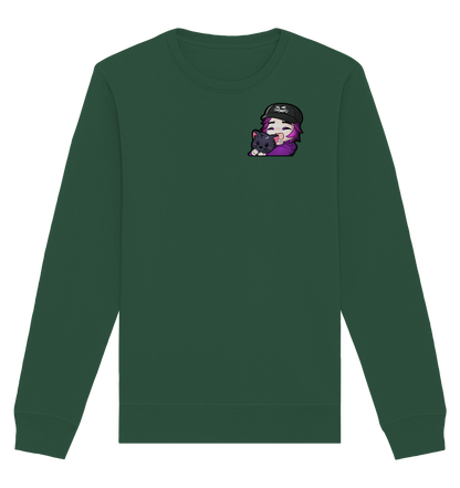 x3_kaspa Hug - Organic Basic Unisex Sweatshirt