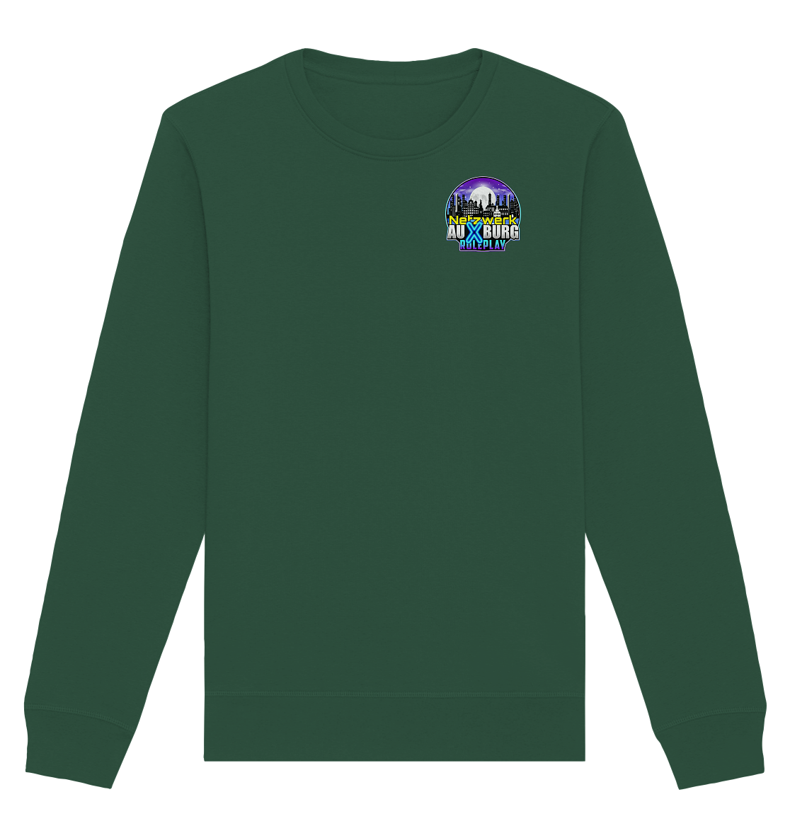 Auxburger Roleplay Logo - Organic Basic Unisex Sweatshirt