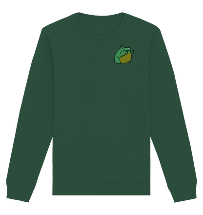 Aylana87 Kackfrosch - Organic Basic Unisex Sweatshirt