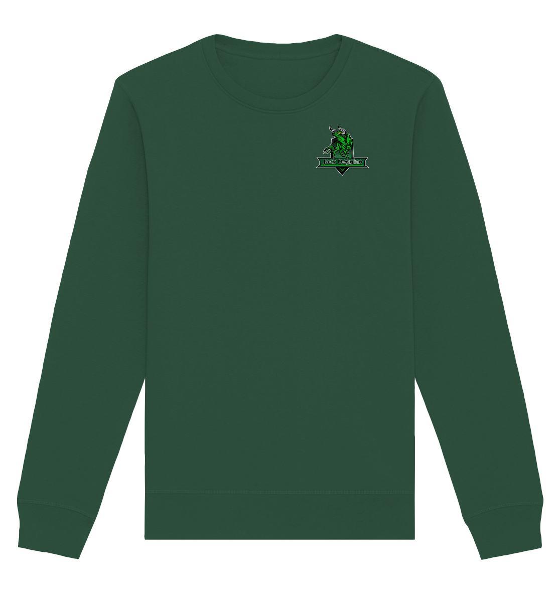 JackDeggino Logo - Organic Basic Unisex Sweatshirt