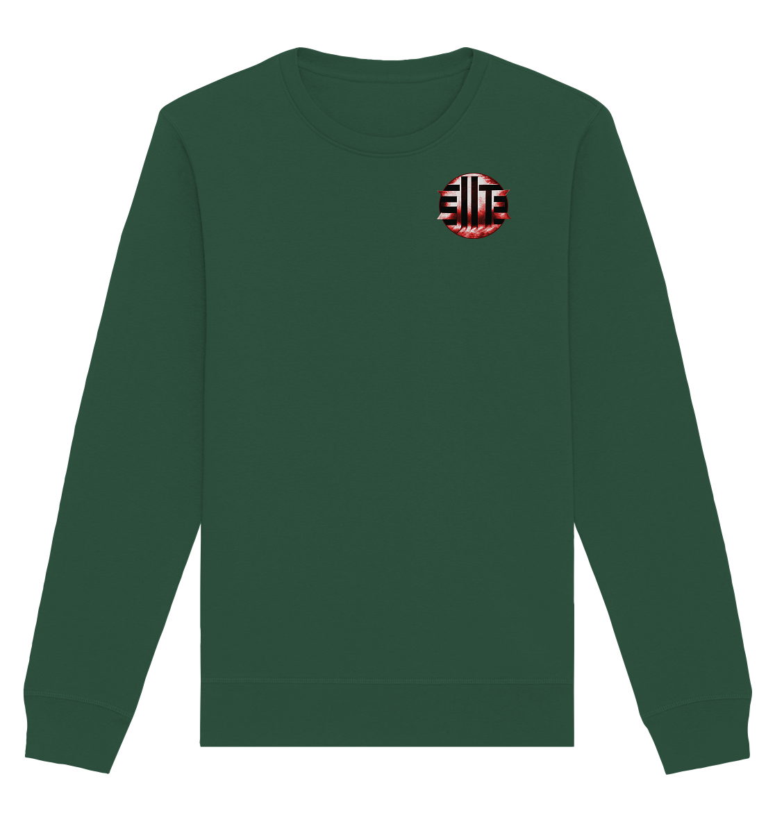 DieElite Logo - Organic Basic Unisex Sweatshirt