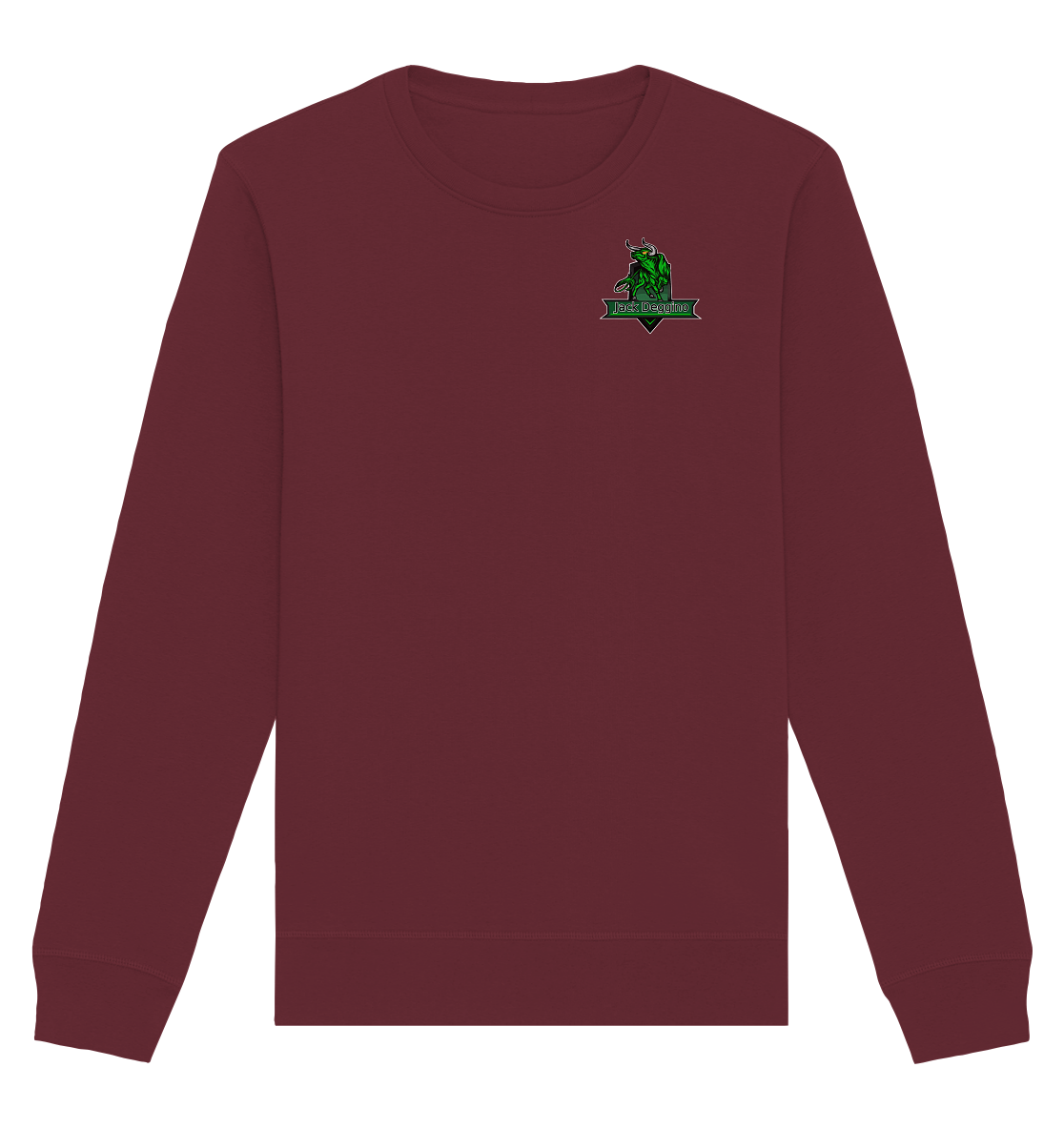 JackDeggino Logo - Organic Basic Unisex Sweatshirt