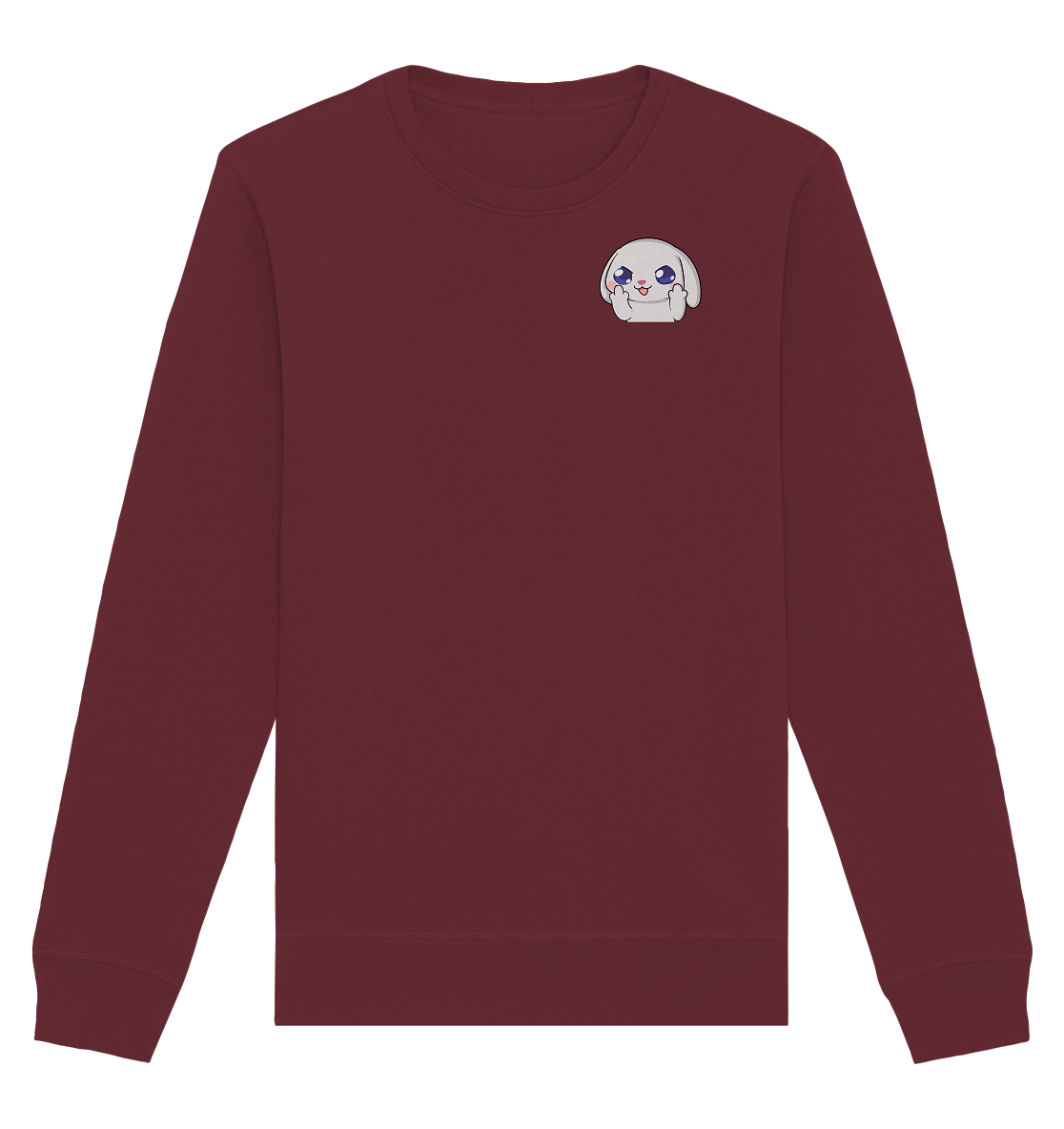 HuwJeffner MiddleFinger - Organic Basic Unisex Sweatshirt