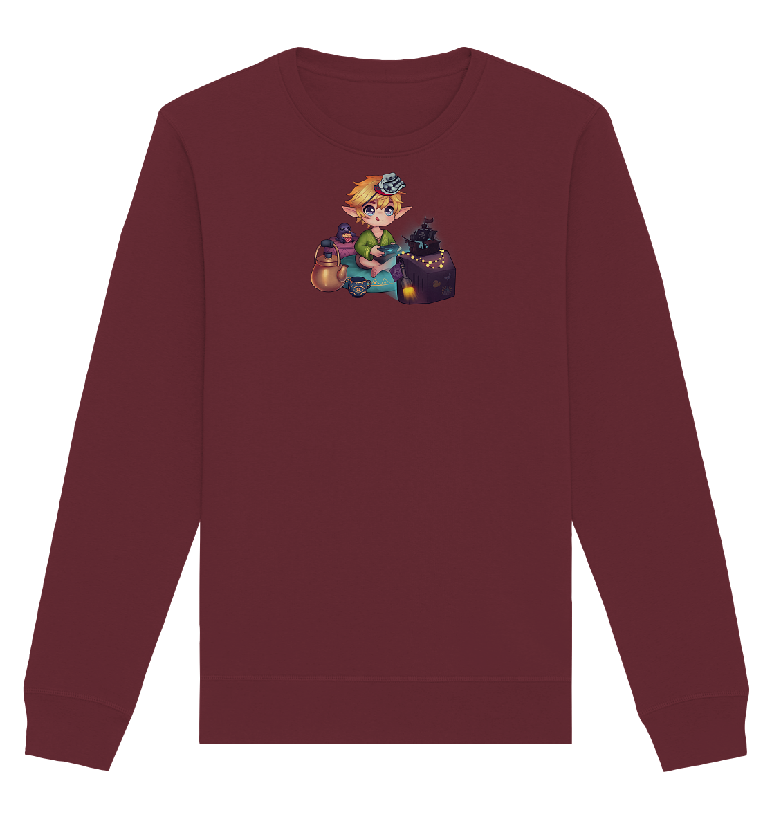 StefanBzockt Gamingroom - Organic Basic Unisex Sweatshirt