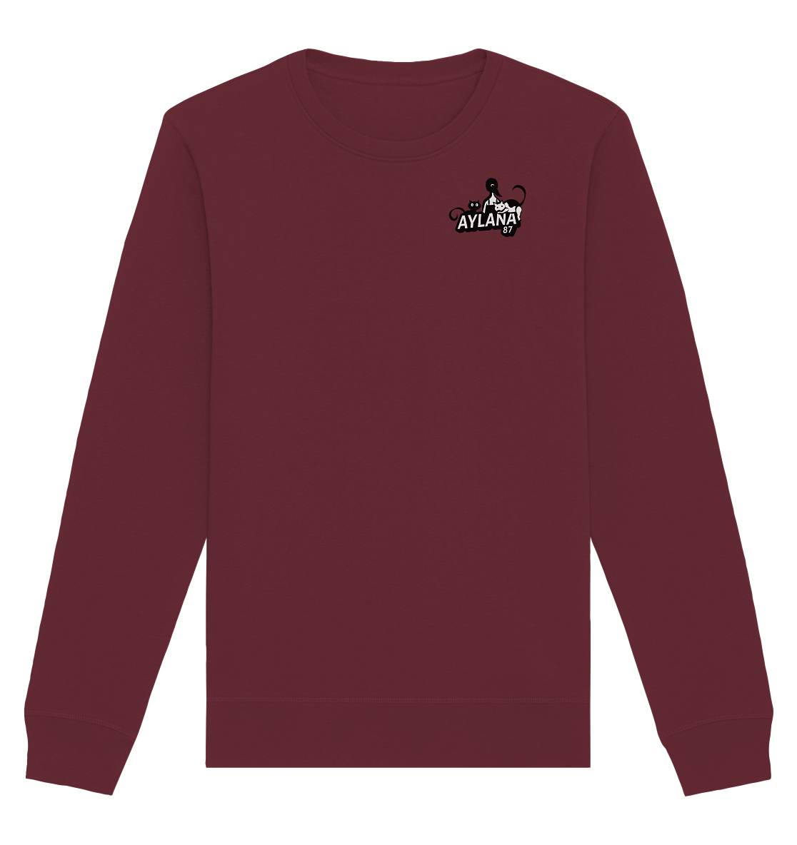 Aylana87 Logo - Organic Basic Unisex Sweatshirt