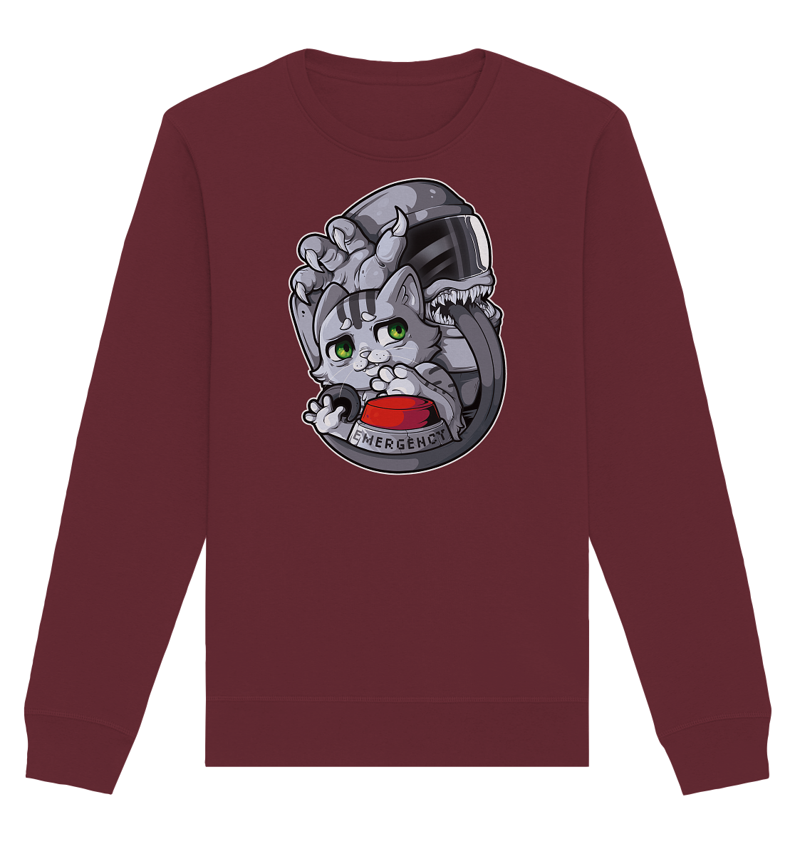 FeineKatze Among Kopf - Organic Basic Unisex Sweatshirt