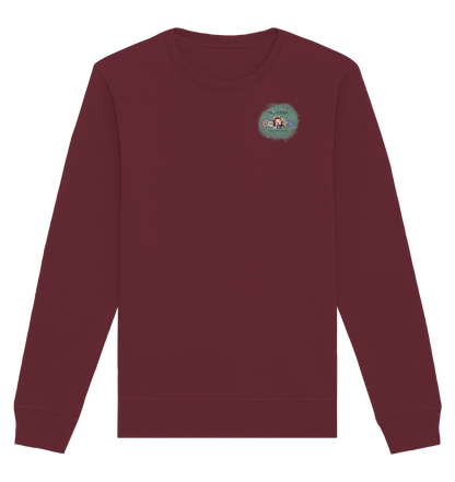 La_N00ba Logo - Organic Basic Unisex Sweatshirt