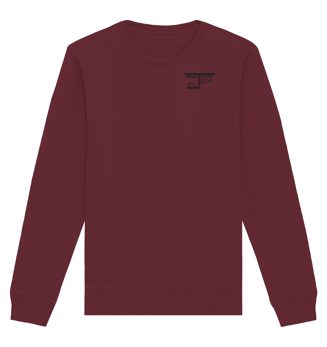 Jutta_tv Schriftzug - Organic Basic Unisex Sweatshirt
