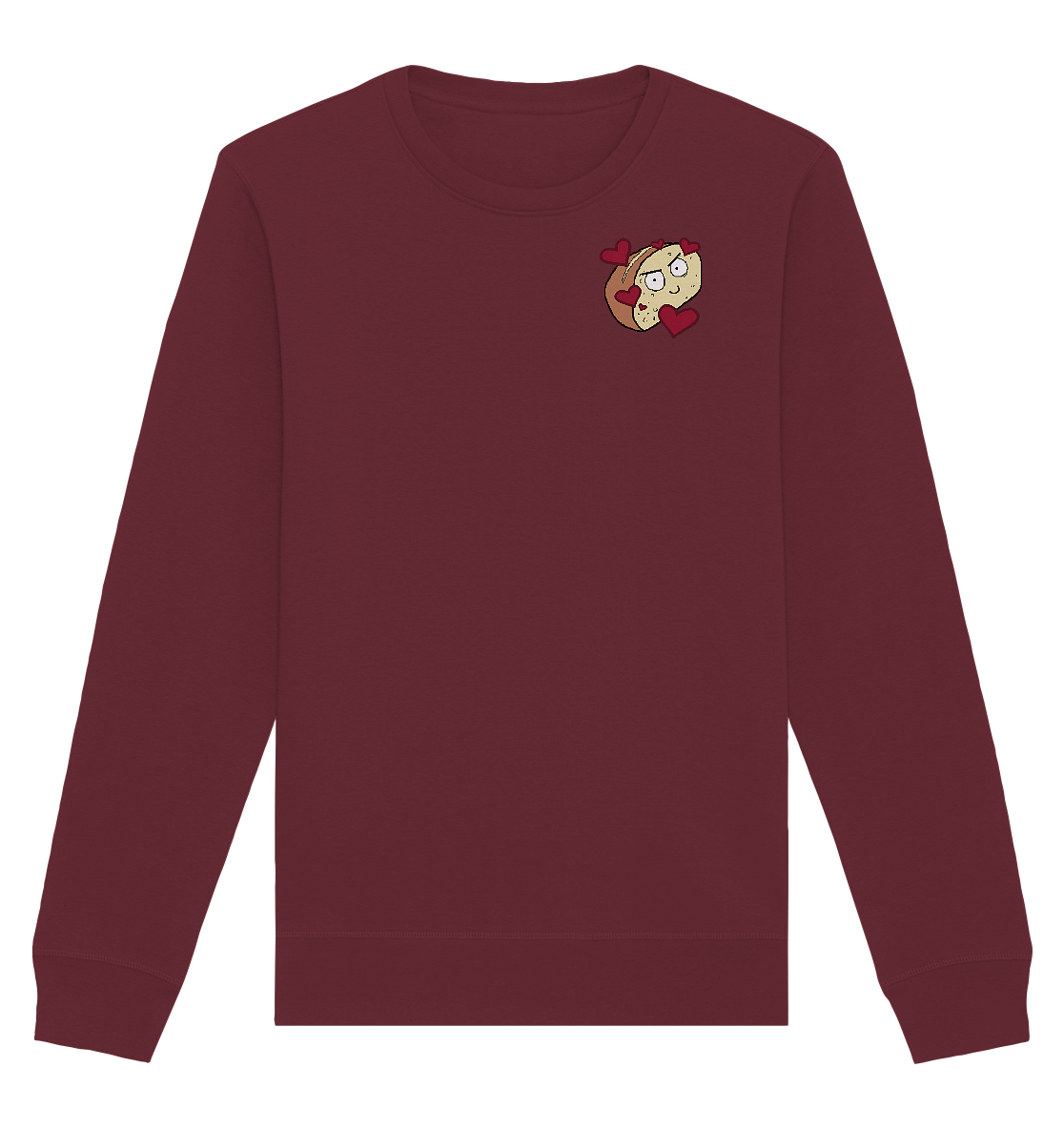 Aylana87 Herzbrot - Organic Basic Unisex Sweatshirt