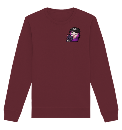 x3_kaspa Hug - Organic Basic Unisex Sweatshirt