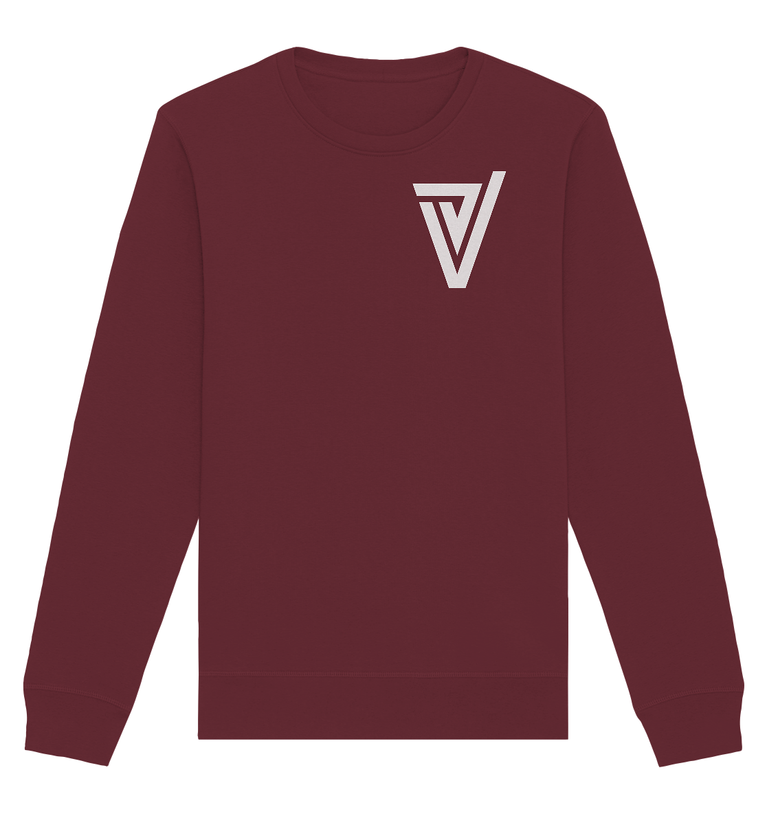 Verdipwnz Logo - Organic Basic Unisex Sweatshirt