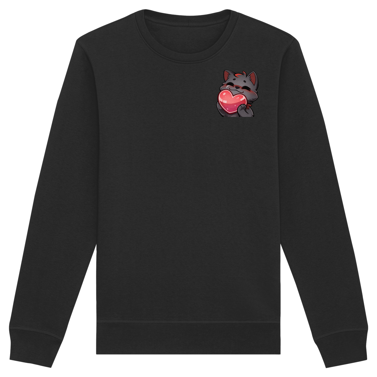 Blutwuff Heart - Organic Basic Unisex Sweatshirt