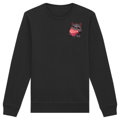Blutwuff Heart - Organic Basic Unisex Sweatshirt