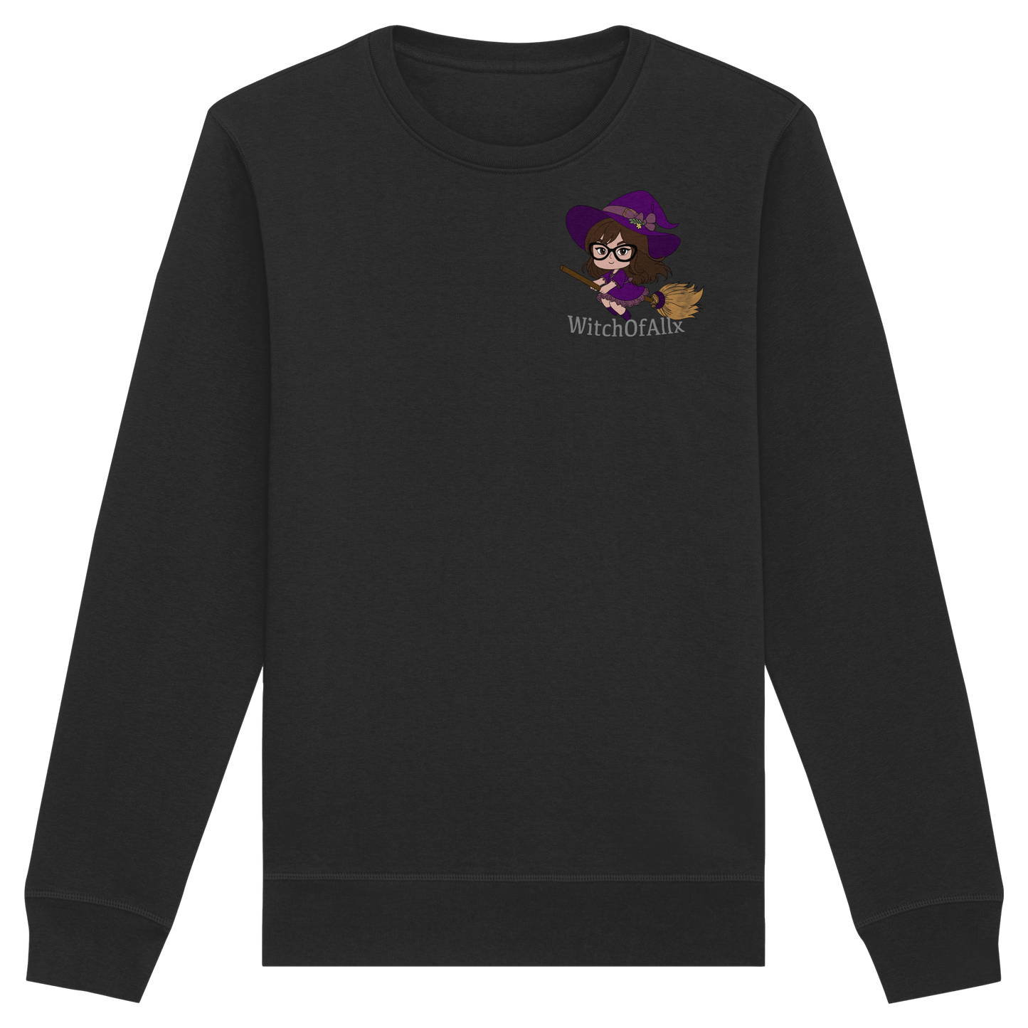 WitchOfAllx Besen - Organic Basic Unisex Sweatshirt