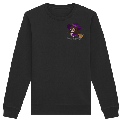 WitchOfAllx Besen - Organic Basic Unisex Sweatshirt