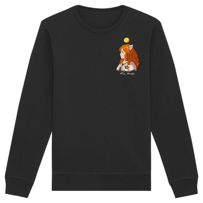 Miss_Moogle Logo colour - Organic Basic Unisex Sweatshirt