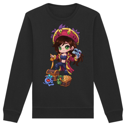 KykyNeko Pirat - Organic Basic Unisex Sweatshirt