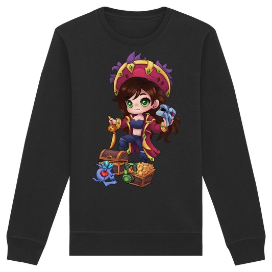 KykyNeko Pirat - Organic Basic Unisex Sweatshirt