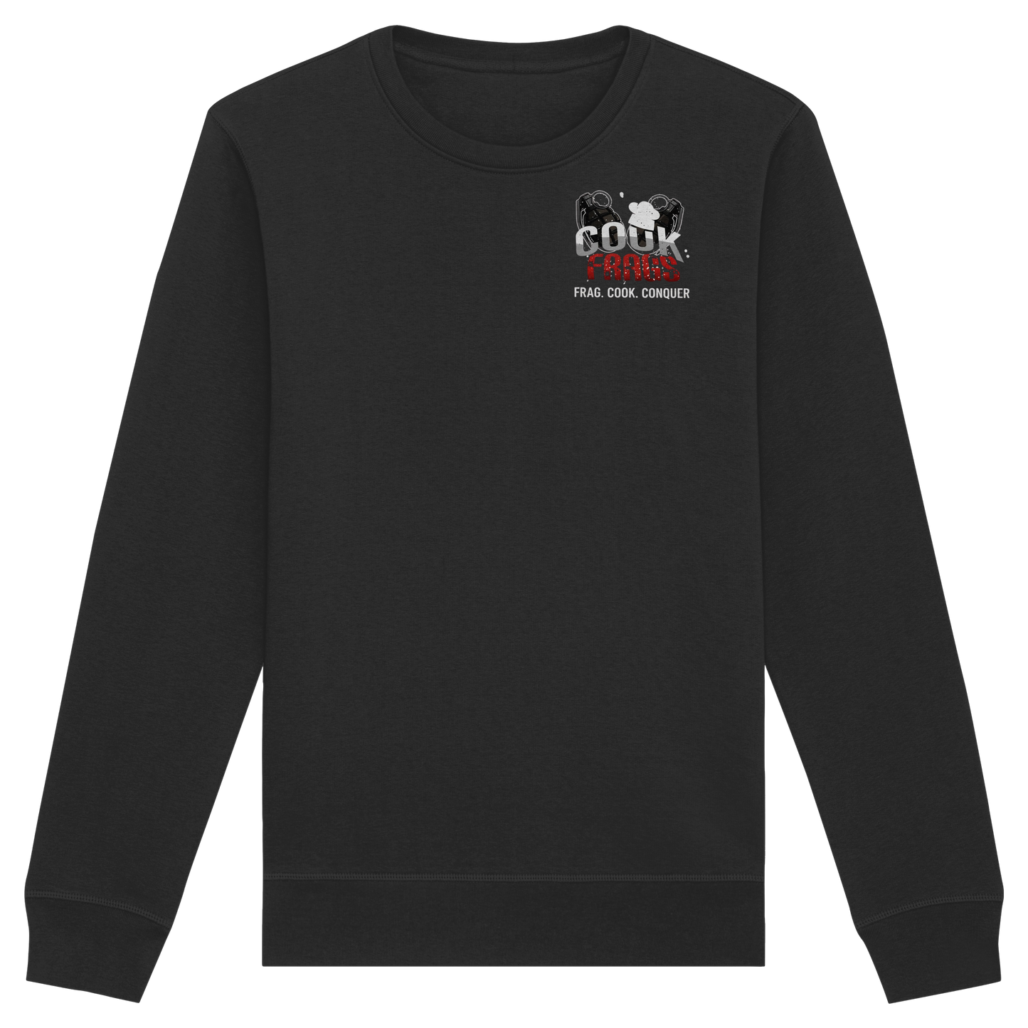 cookfrags Logo - Organic Basic Unisex Sweatshirt