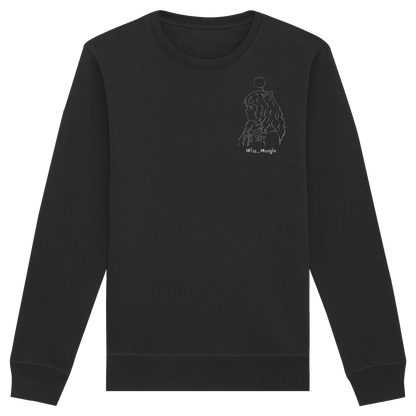 Miss_Moogle Logo Sign - Organic Basic Unisex Sweatshirt