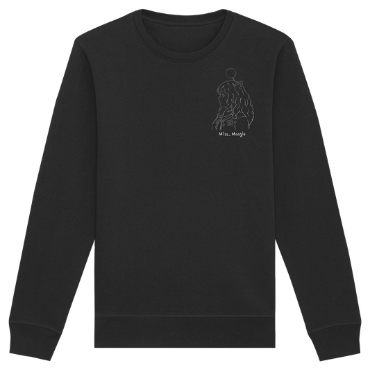 Miss_Moogle Logo Sign - Organic Basic Unisex Sweatshirt