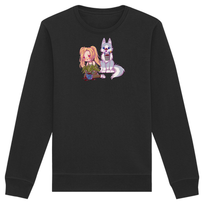 StaceyLucia Wolf Chibi - Organic Basic Unisex Sweatshirt