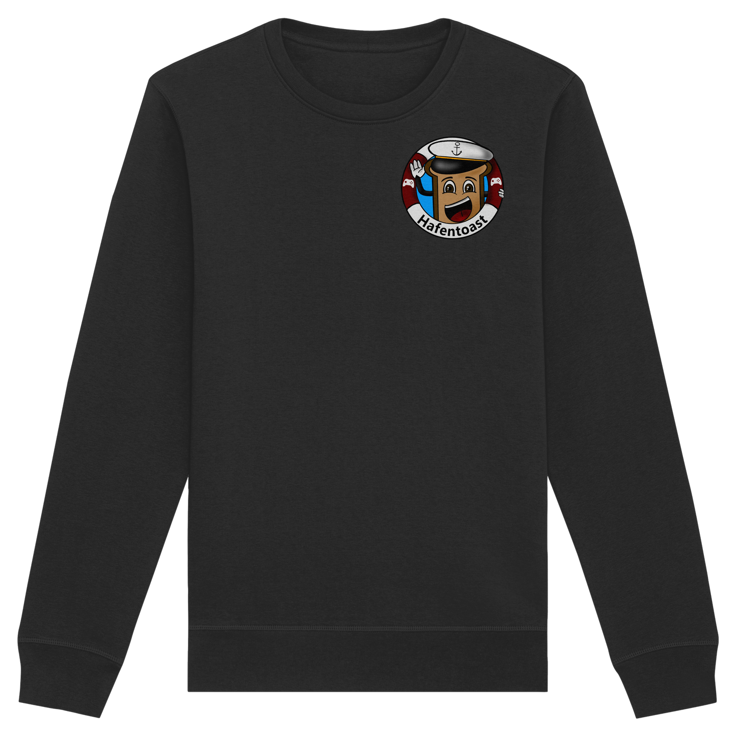 Hafentoast Logo - Organic Basic Unisex Sweatshirt