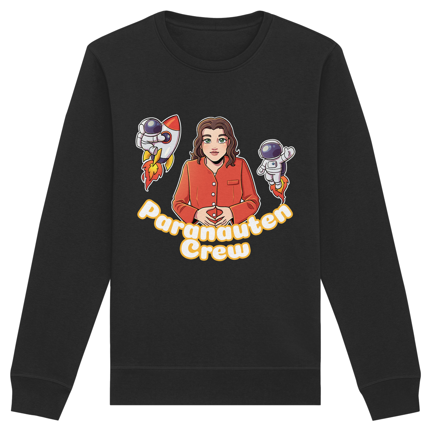 kairPARAvell Paranauten Crew - Organic Basic Unisex Sweatshirt (Frontprint)