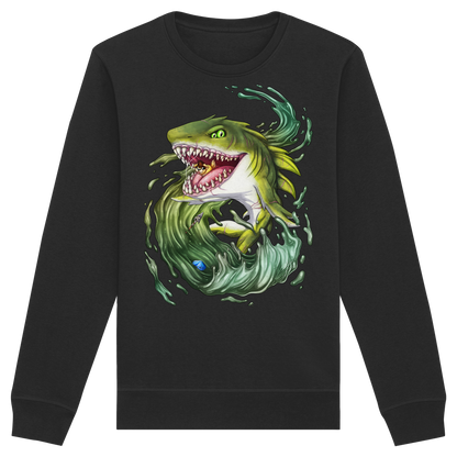 LupiArts Megalodon Ancient - Organic Basic Unisex Sweatshirt