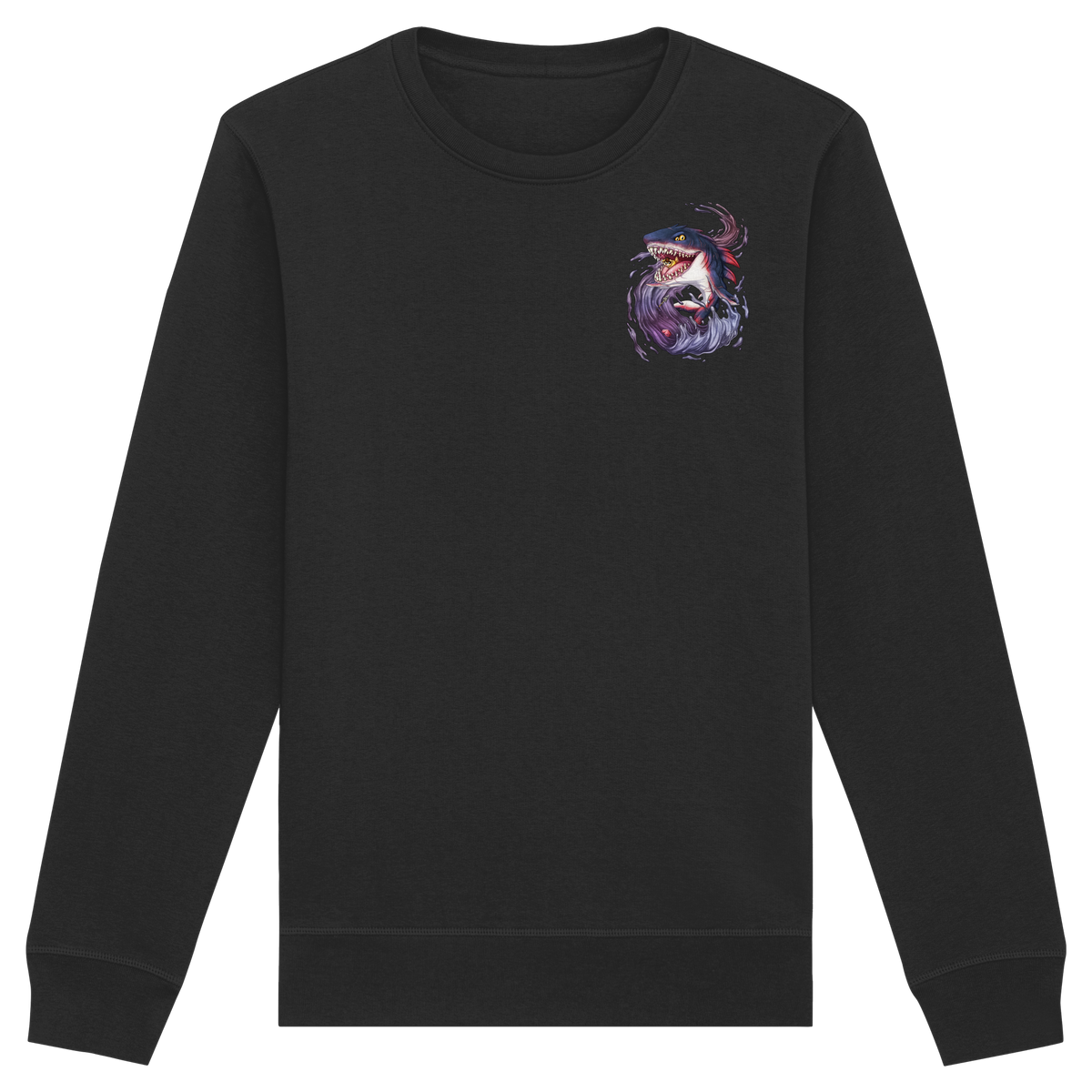 LupiArts Megalodon Redmaw - Organic Basic Unisex Sweatshirt