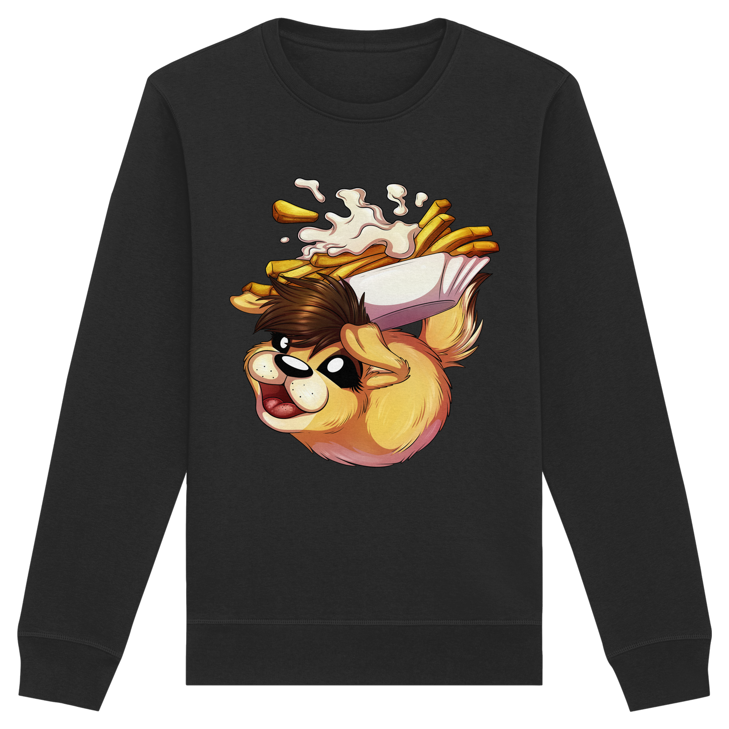 LupiArts Happy - Organic Basic Unisex Sweatshirt