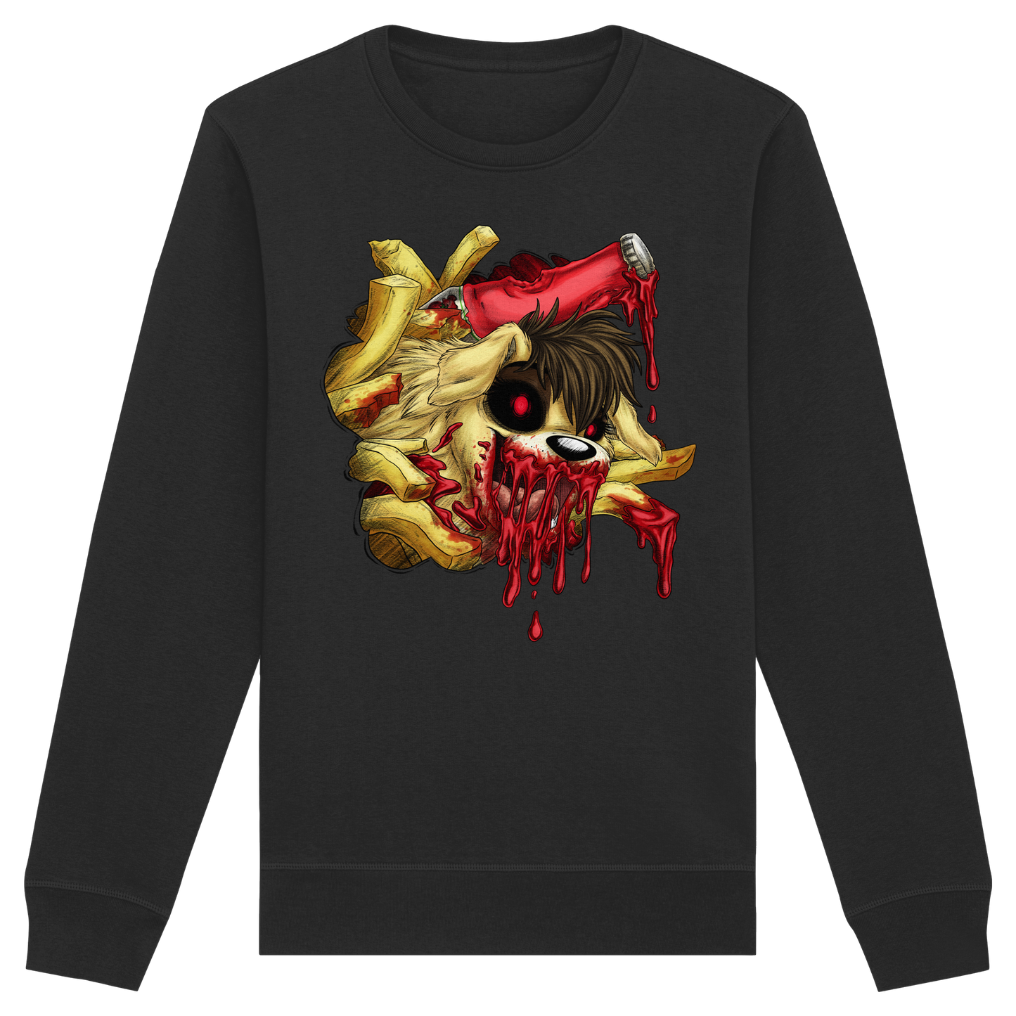 LupiArts Ketchup - Organic Basic Unisex Sweatshirt
