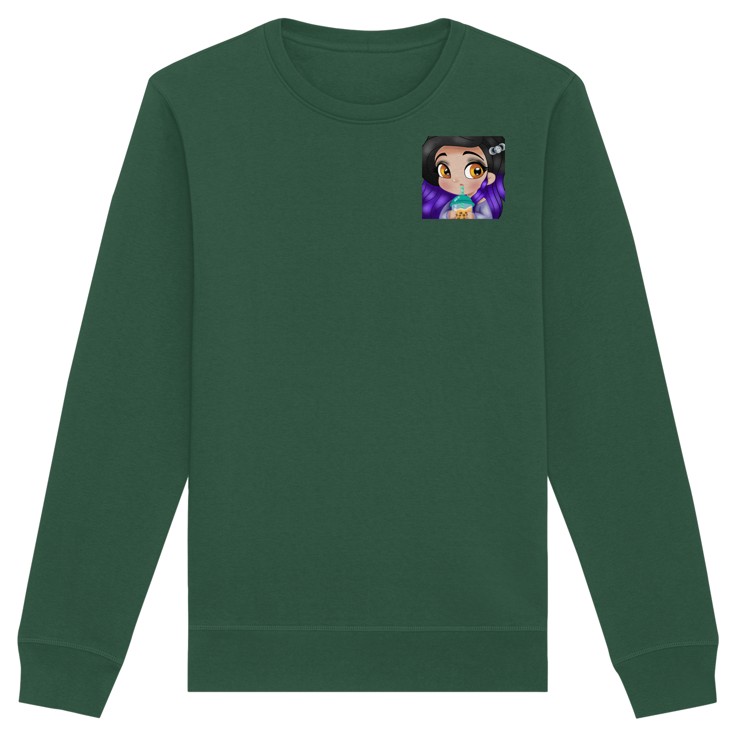 x_Kookie_Moon_x Sip - Organic Basic Unisex Sweatshirt