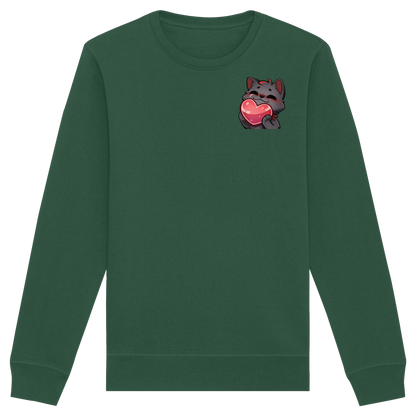 Blutwuff Heart - Organic Basic Unisex Sweatshirt