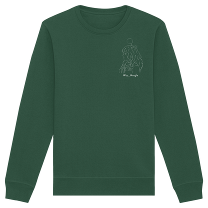 Miss_Moogle Logo Sign - Organic Basic Unisex Sweatshirt