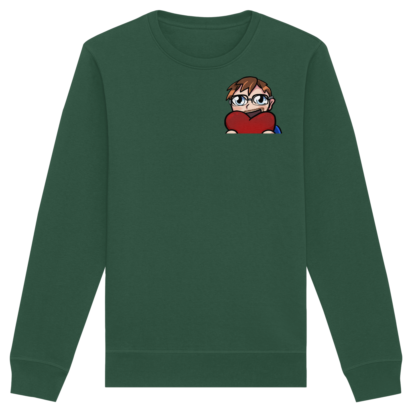 Stuggi888 Heart - Organic Basic Unisex Sweatshirt