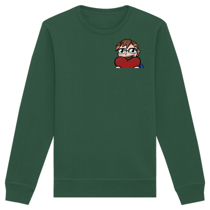 Stuggi888 Heart - Organic Basic Unisex Sweatshirt