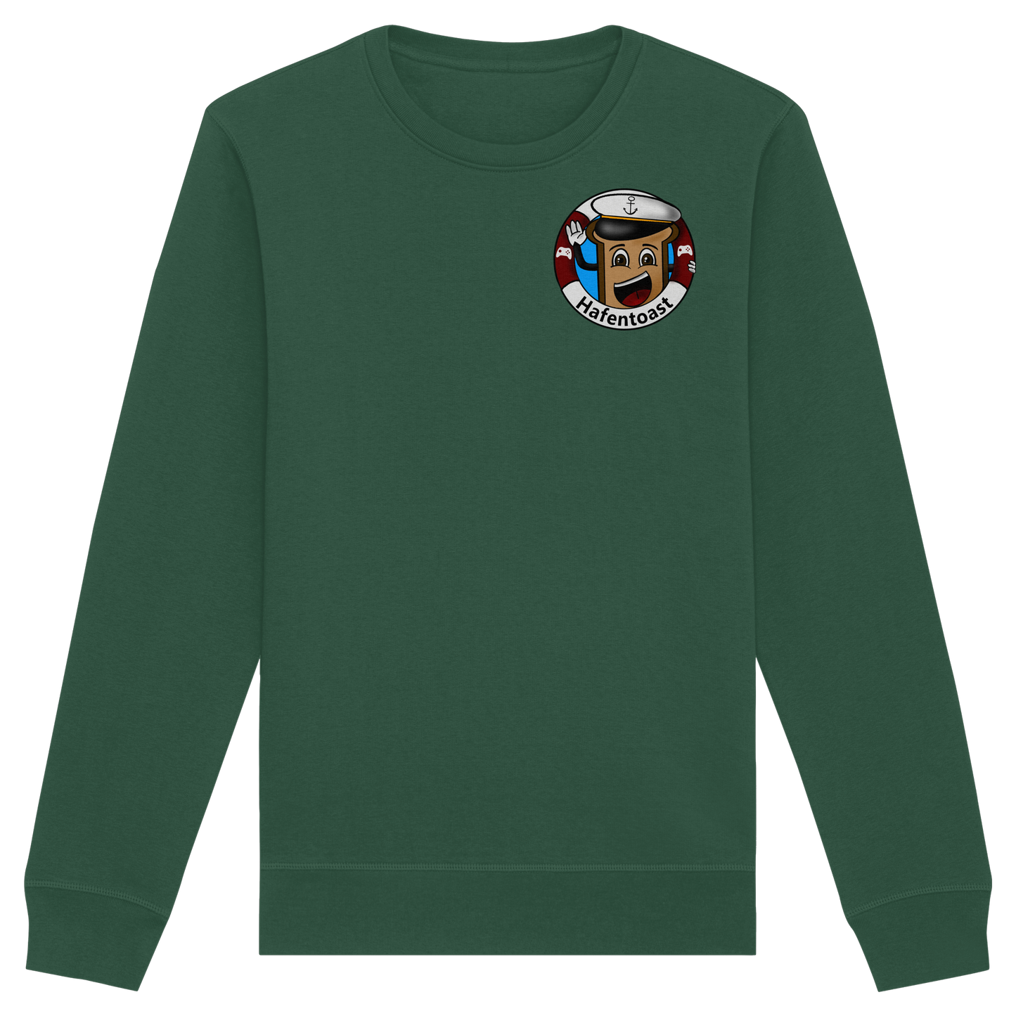 Hafentoast Logo - Organic Basic Unisex Sweatshirt