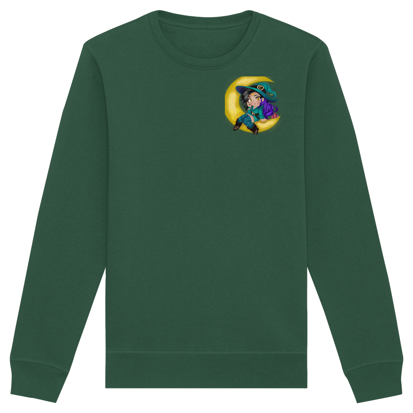 Kookie__Moon Logo - Organic Basic Unisex Sweatshirt
