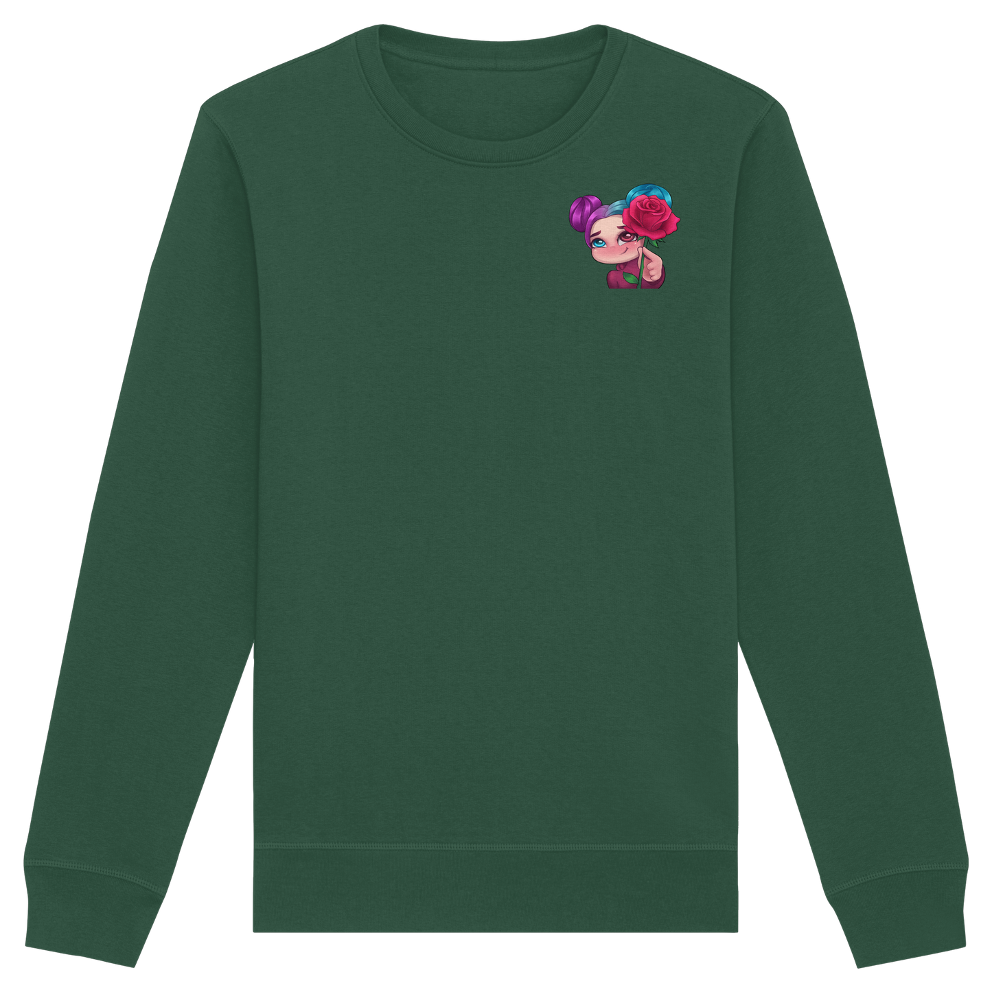 xLadyLikex Blume - Organic Basic Unisex Sweatshirt