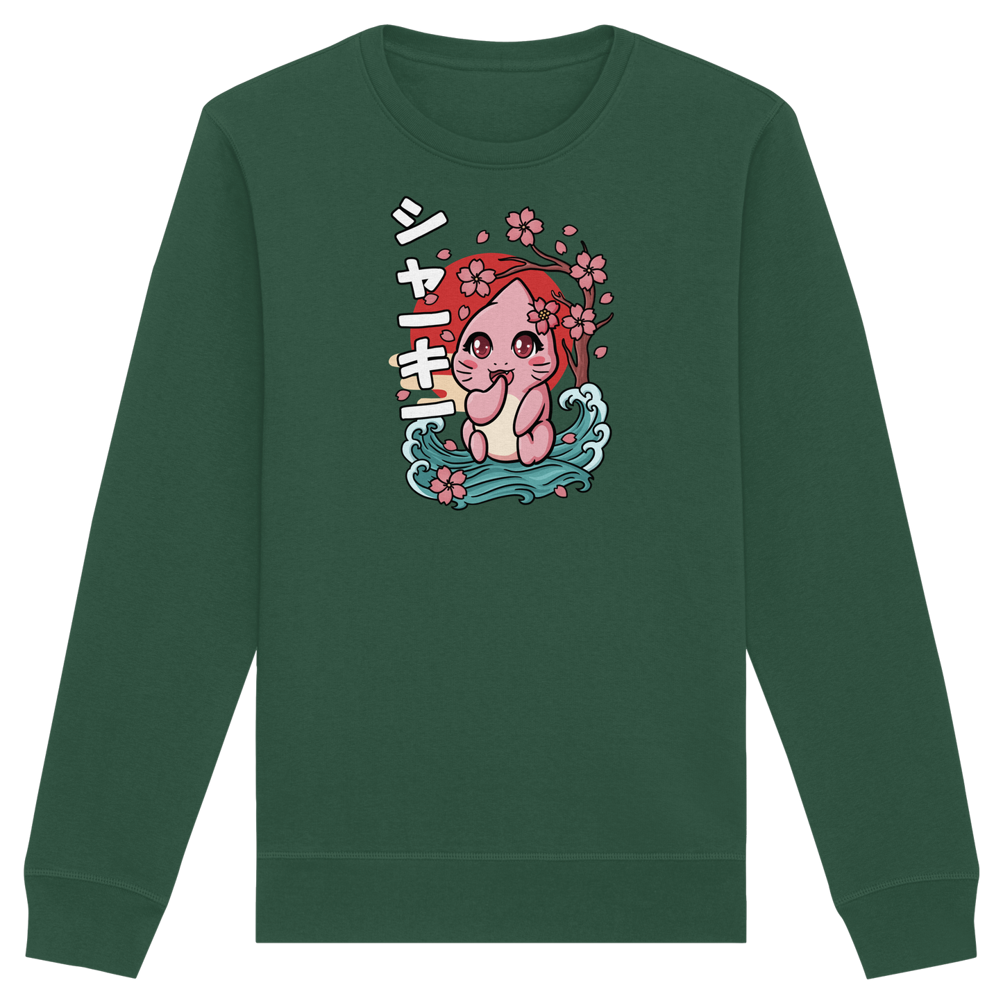 xMissSharkyx Kirschblüten - Organic Basic Unisex Sweatshirt