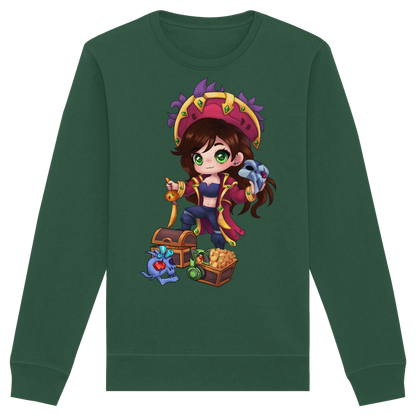 KykyNeko Pirat - Organic Basic Unisex Sweatshirt