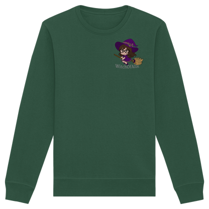WitchOfAllx Besen - Organic Basic Unisex Sweatshirt