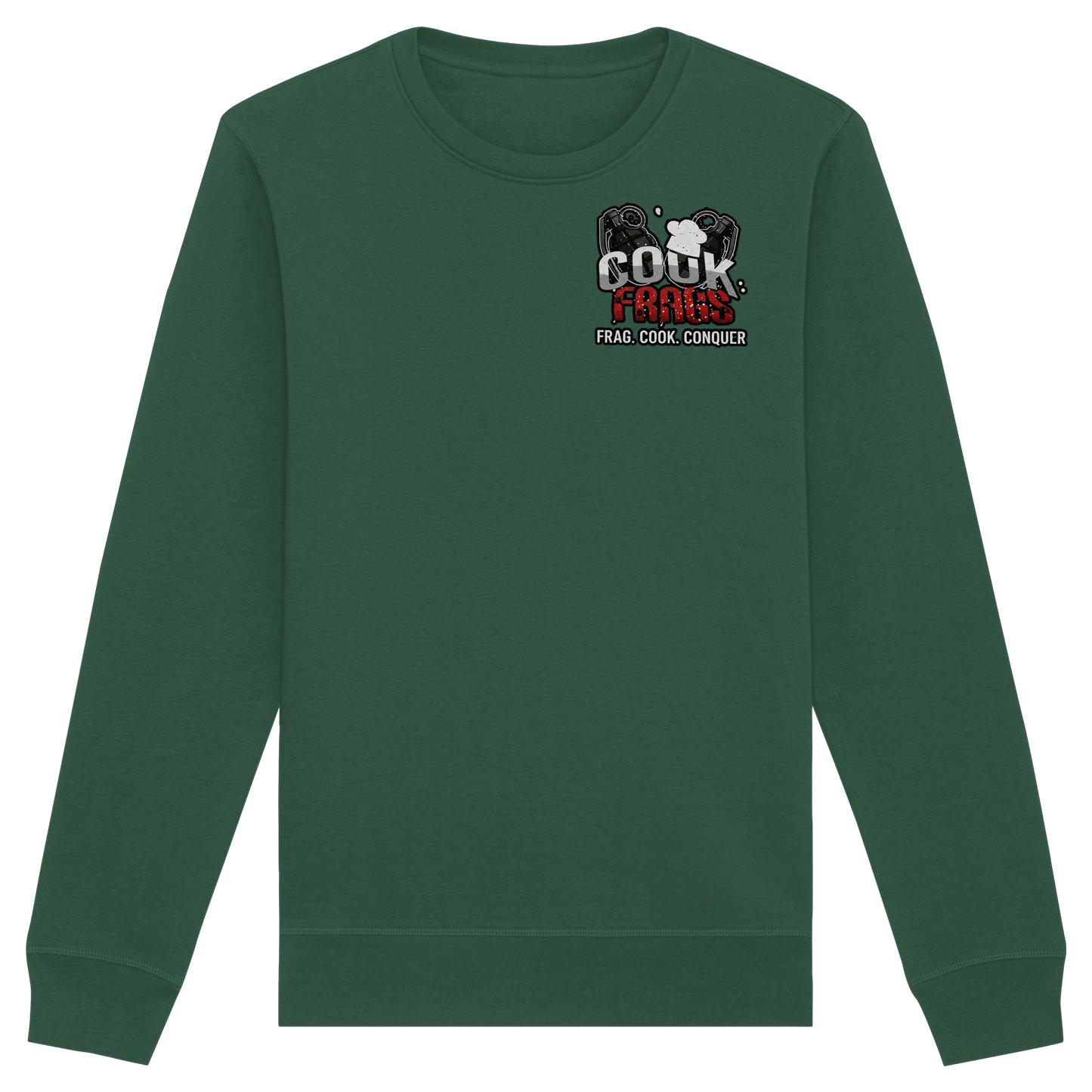 cookfrags Logo - Organic Basic Unisex Sweatshirt