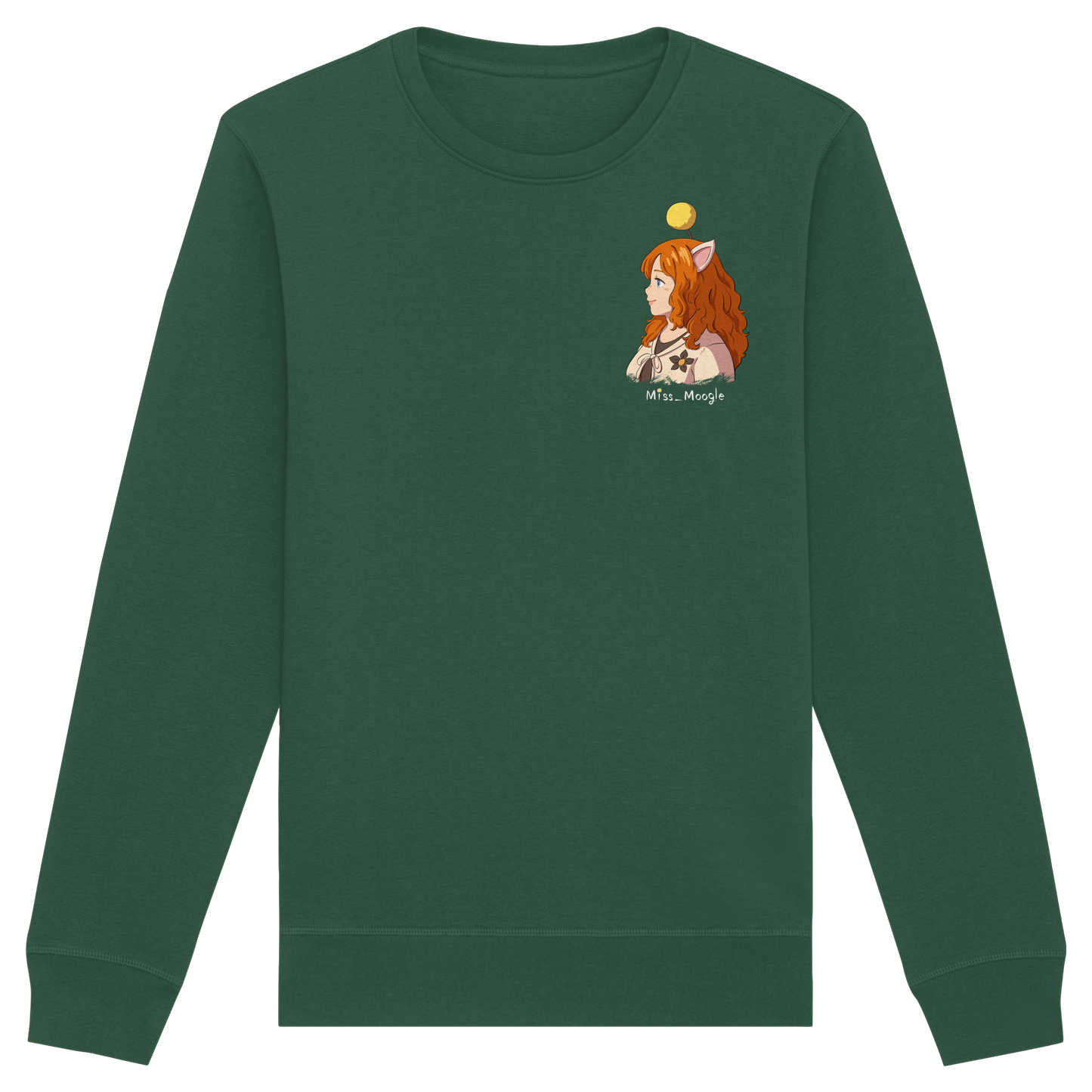Miss_Moogle Logo colour - Organic Basic Unisex Sweatshirt