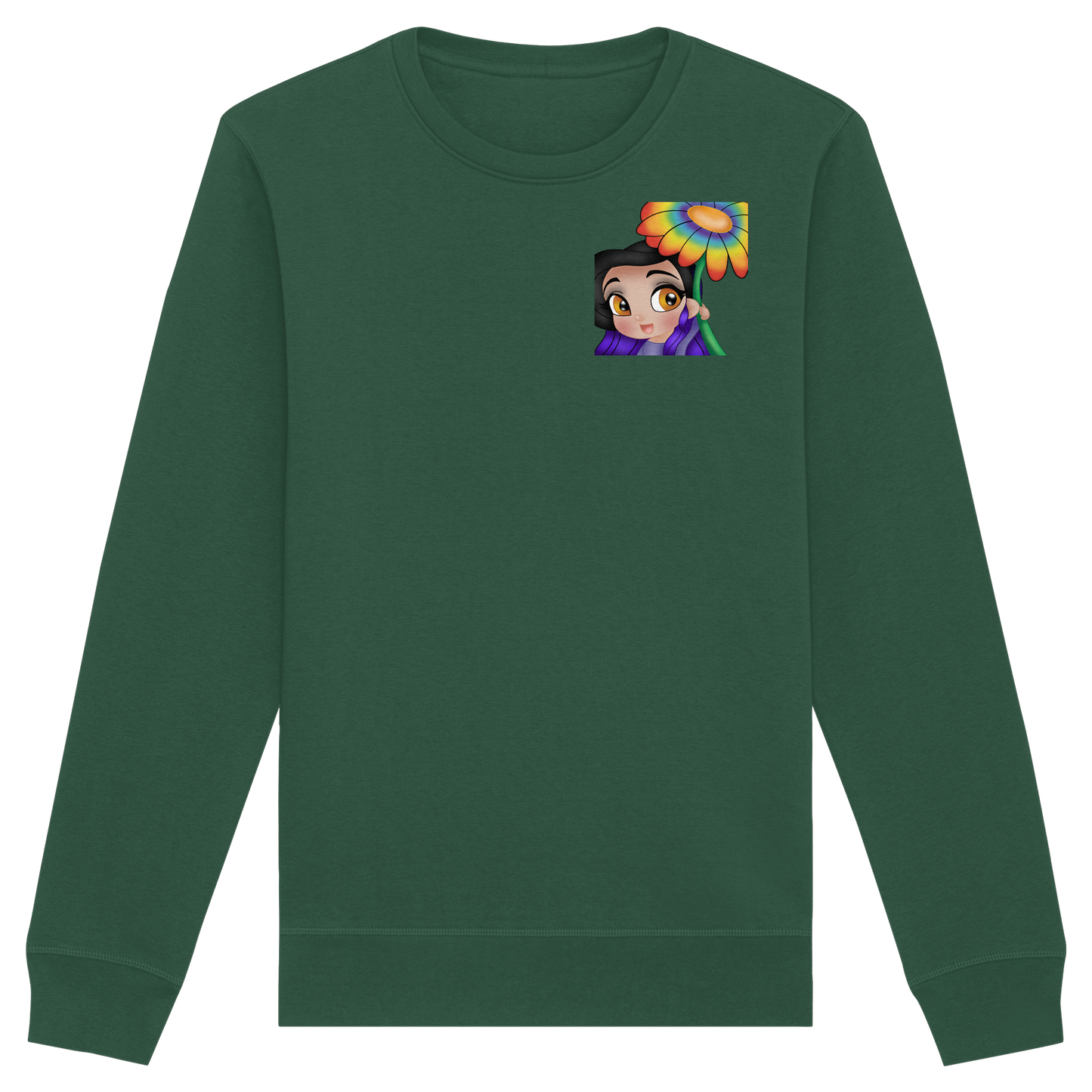 x_Kookie_Moon_x Blume - Organic Basic Unisex Sweatshirt